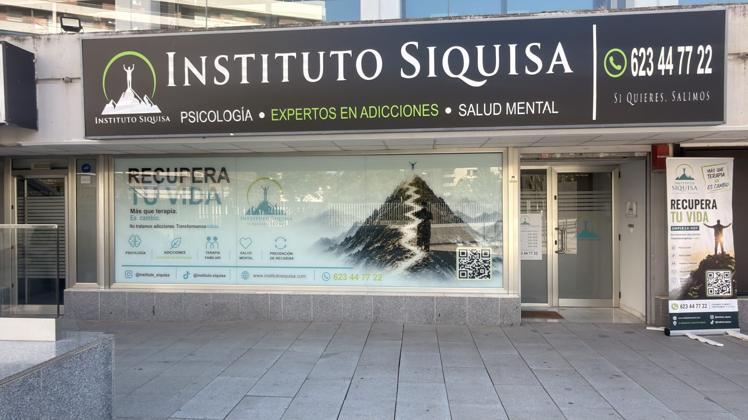 Centro especializado en tratamiento de adicciones.